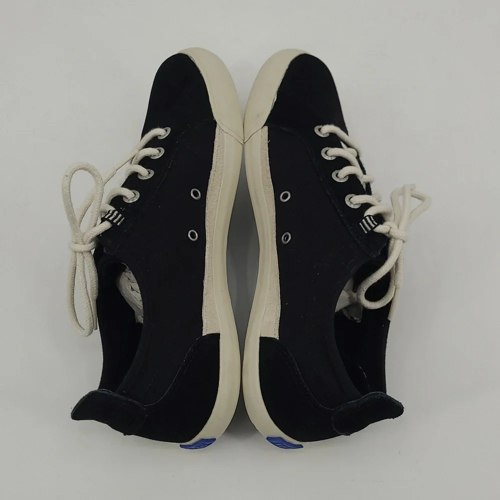 NWOT Black Suede/Canvas Combo Keds Sneakers‎ Women's Size 7.5